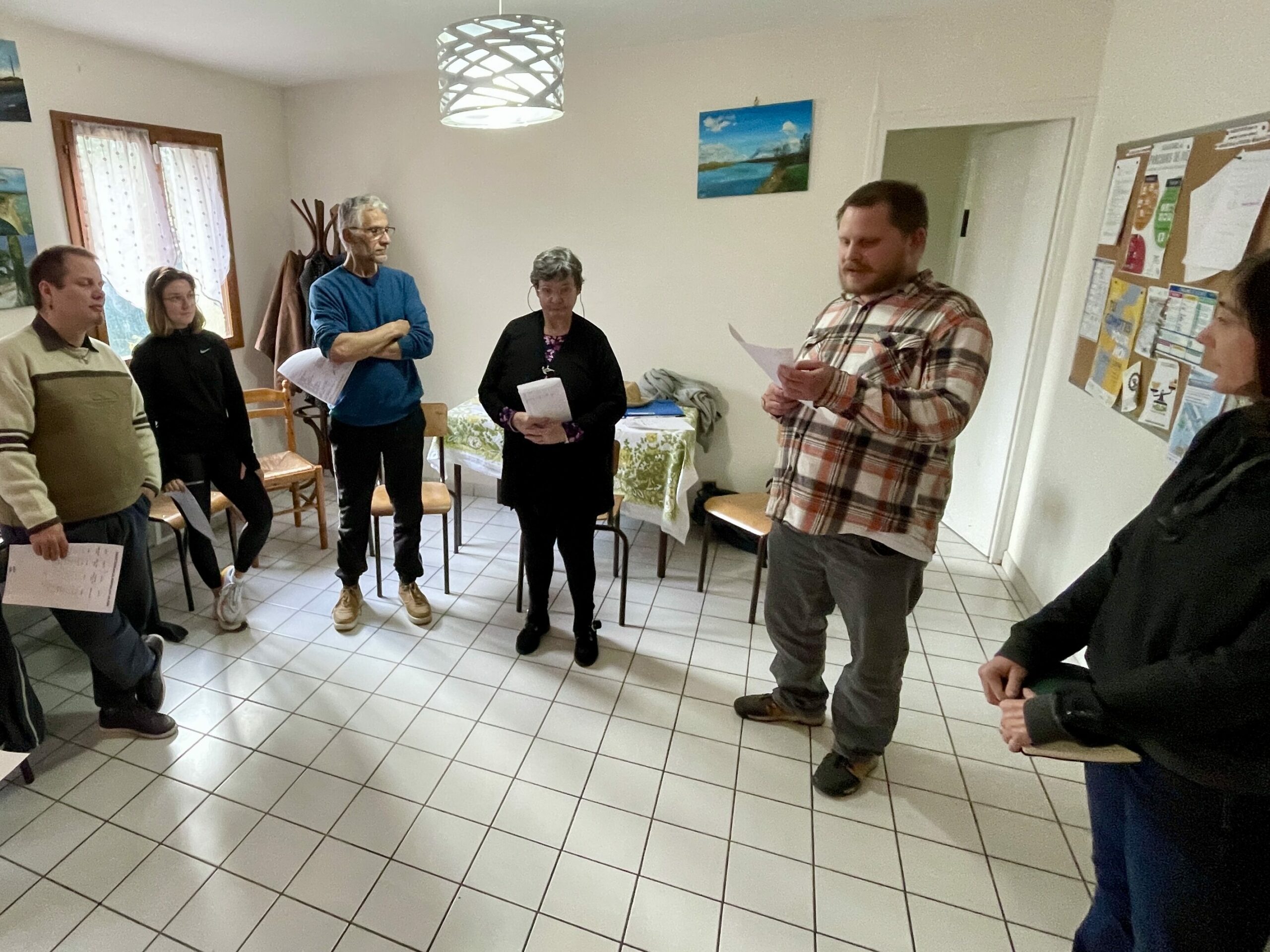 Atelier slam avec Alice et Auré au GEM de La Cordée