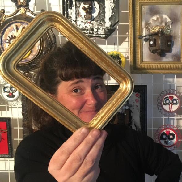 Marianne Magnard artiste récup art Pôle du Tison création objets recyclés pratique artistique inclusive